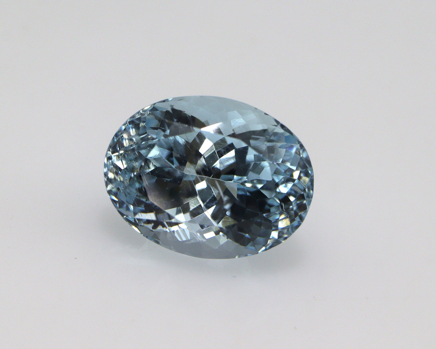 5.1 Ct AAA Natural AQUAMARINE Oval Cut – Sparkling Blue Aquamarine, Big Loose Gemstone for Statement Jewelry, Rings & Pendants