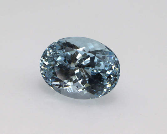 5.1 Ct AAA Natural AQUAMARINE Oval Cut – Sparkling Blue Aquamarine, Big Loose Gemstone for Statement Jewelry, Rings & Pendants