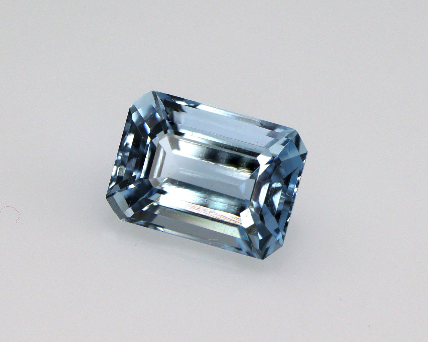 1.98 Ct Emerald Cut Aquamarine | AAA Natural Loose Gemstone | March Birthstone | Aquamarine for Engagement Ring or Custom Jewelry
