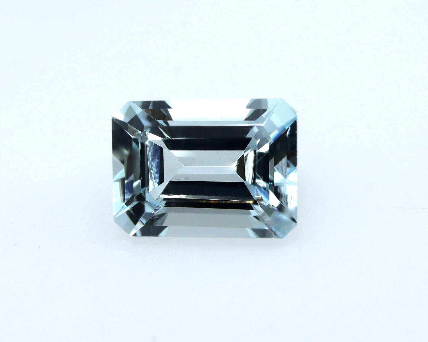 AAA 1.67 Ct Natural Aquamarine Emerald Cut, 8.3x6 mm Light Blue Octagon Gemstone, Aquamarine Ring Stone, March Birthstone Pendant