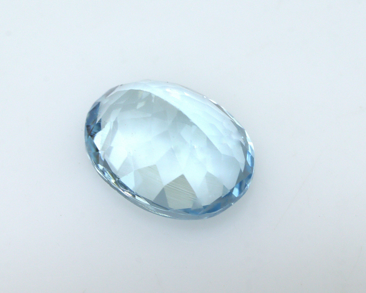 2.6 Ct Natural Aquamarine Oval Cut | Light Blue Aquamarine Gemstone | March Birthstone | AAA Loose Aquamarine for Ring Pendant