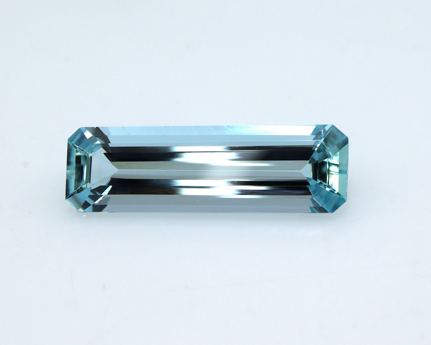 SUPER FINE! 3.2 Ct Natural Aquamarine Long Baguette, Elongated Skinny Baguette Cut, High Grade Blue Aquamarine, March Birthstone Gem