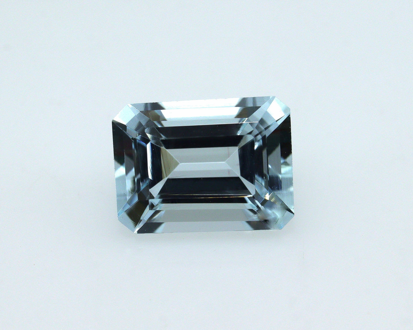 1.6 Ct Aquamarine Emerald Cut, Light Blue Natural Gem, Eye Clean Aquamarine for Ring or Pendant, Dainty Engagement Stone, Solitaire Ring Gem