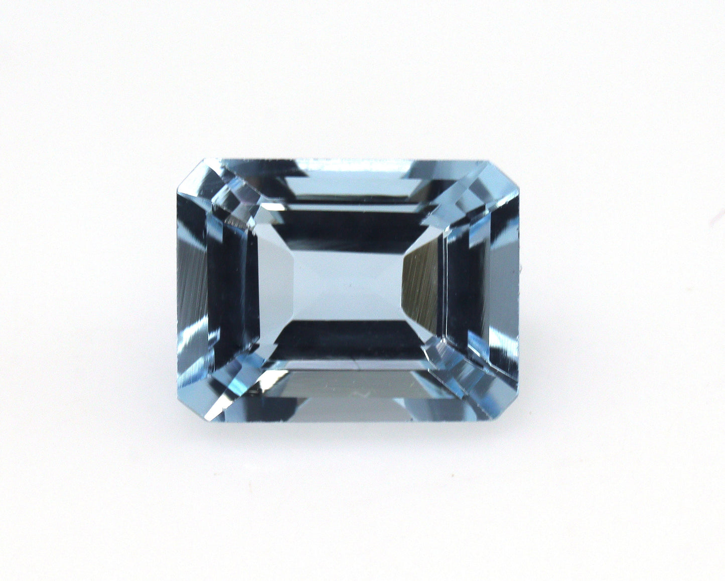 AAA 1.8 Ct Natural Aquamarine Emerald Cut, 8.5x6.6 mm Medium Blue Octagon Gemstone, Aquamarine Ring Stone, March Birthstone Jewelry