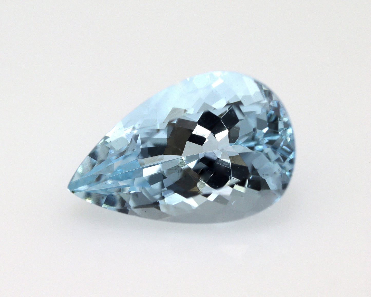 2.4 Ct Pear Cut Aquamarine | AAA Natural | 11.5x7.5 mm Medium Blue Gem | Engagement Ring | Pendant |  Aquamarine Necklace, Teardrop Gem