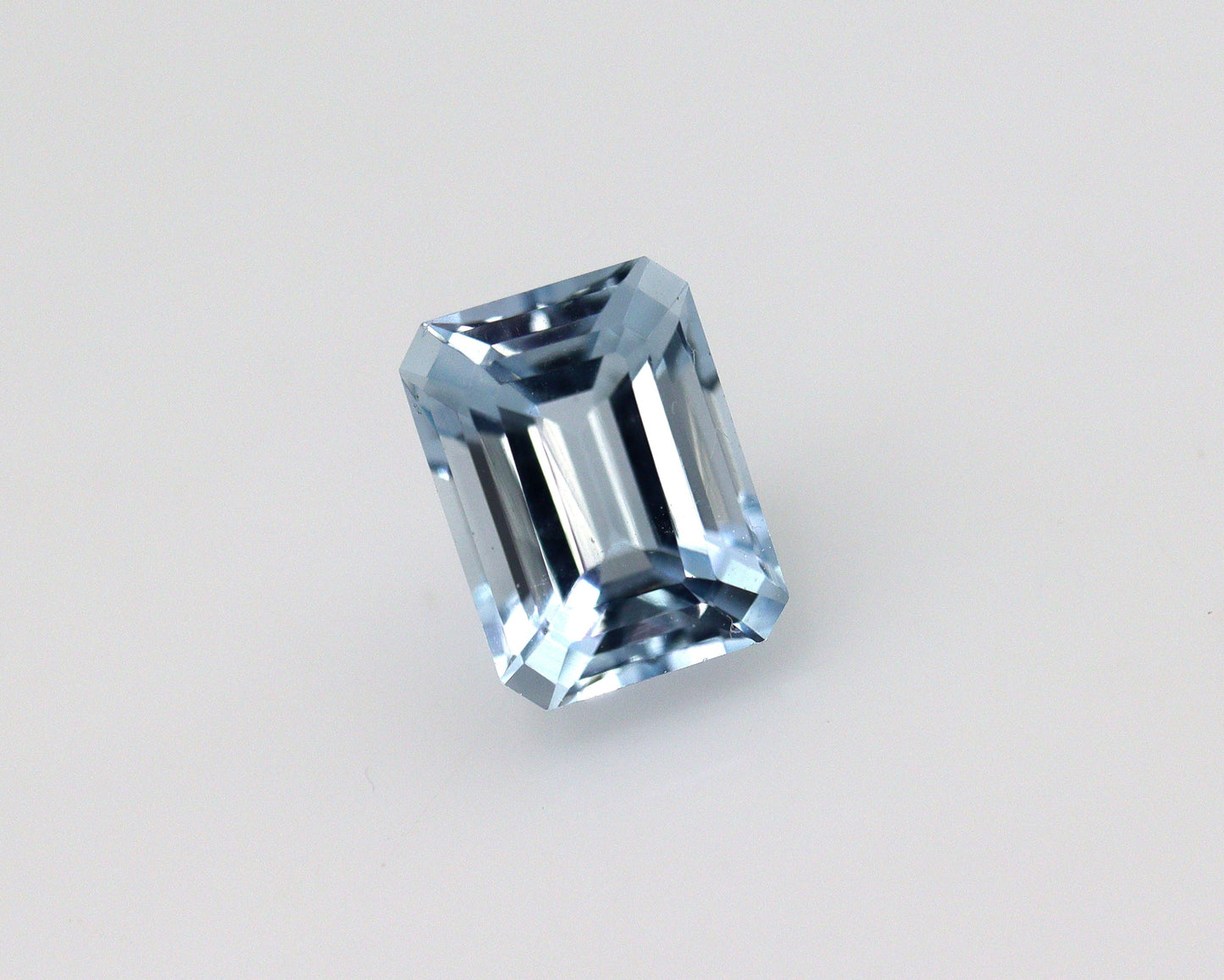 6.2x4.5 mm AAA Natural Aquamarine Emerald Cut, Tiny Loose Aquamarine, For Jewelry Making, East West Ring, Excellent Cut March Birthstone