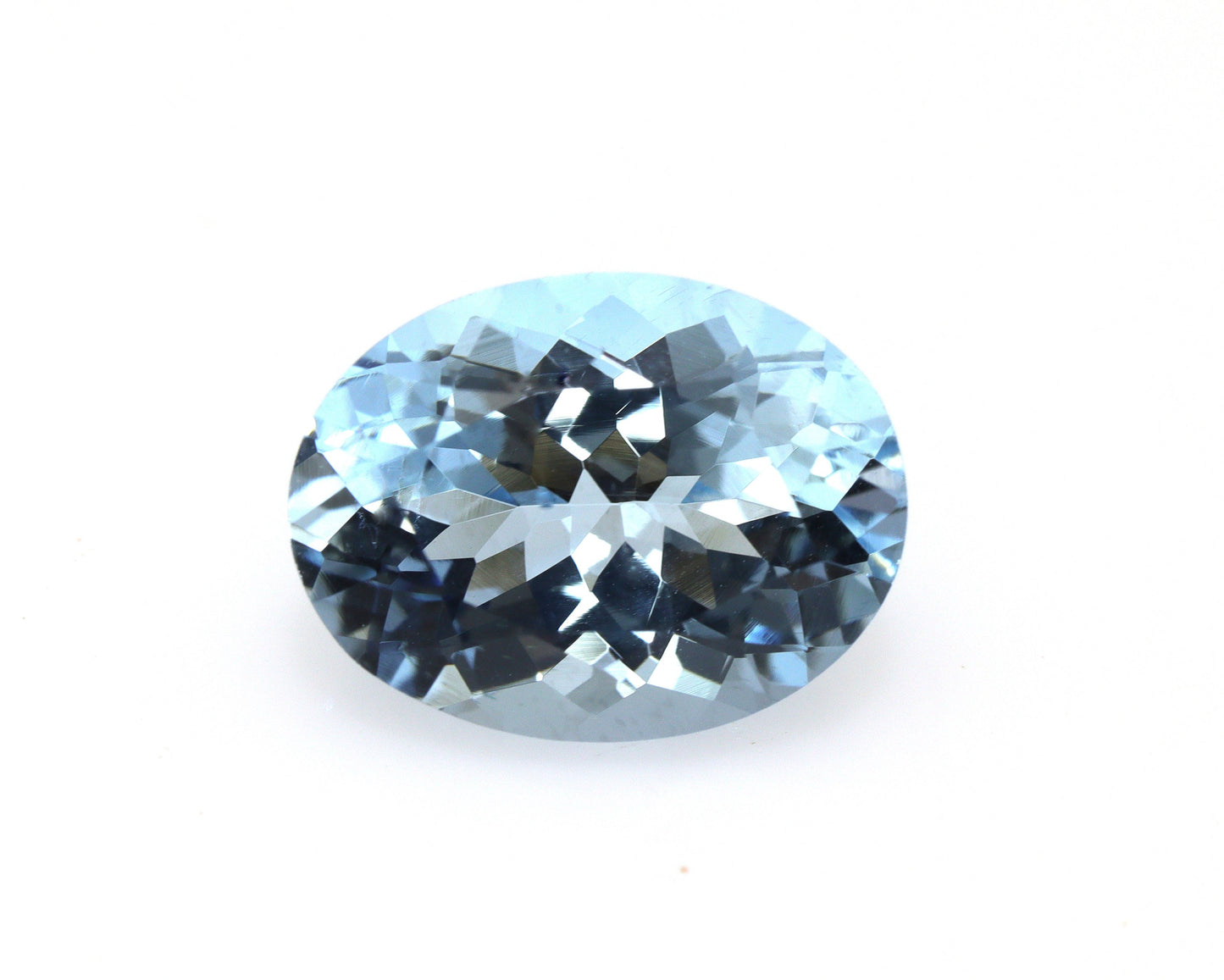 2.93 Ct AAA+ Natural Dark Blue Aquamarine Oval Cut – Top Grade March Birthstone Gemstone for Ring or Pendant