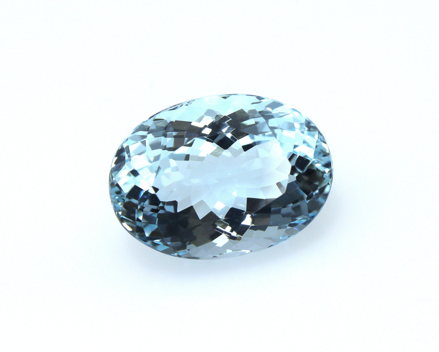 5.5 Ct AAA+ Natural Aquamarine Oval Cut 13.5x9.8 mm, Loupe Clean Medium Blue Aquamarine, Large Loose Gemstone for Statement Ring, Lapidary