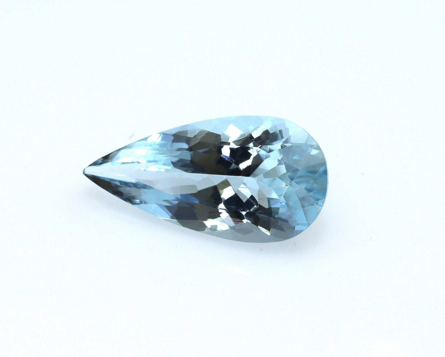 FINE QUALITY! 3.5 Cts AAA Natural Aquamarine Pear Cut 15.7x8 mm, Pear Ring, Top Grade Aquamarine Fine Jewelry, Aquamarine Pear Pendant