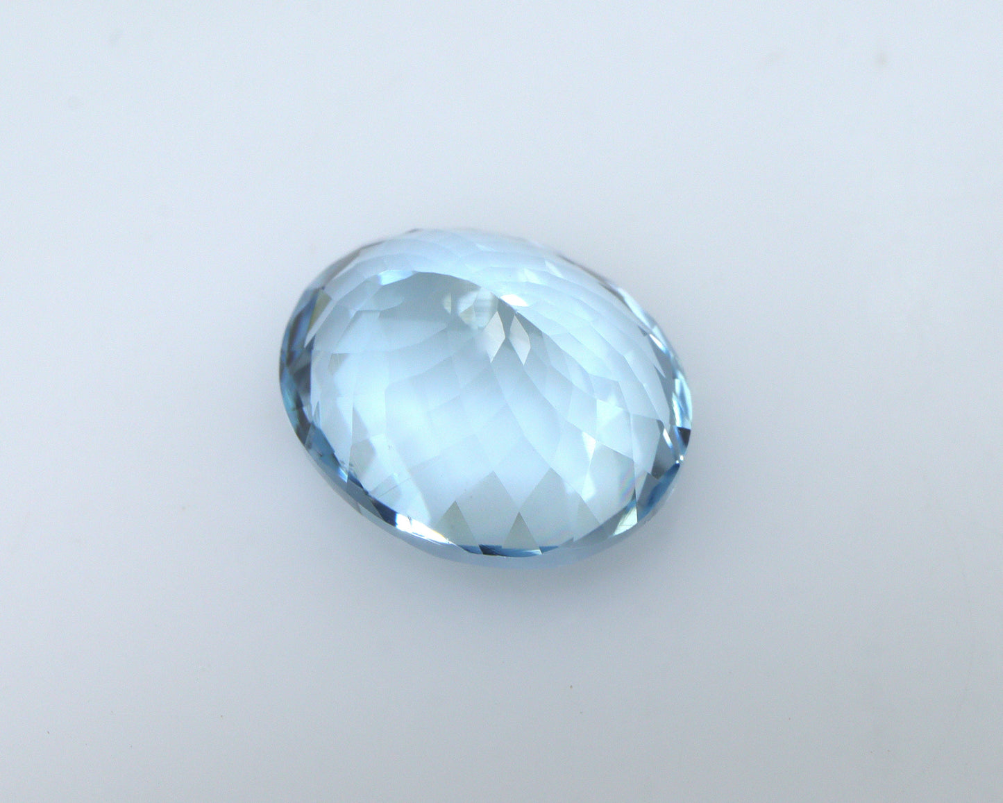 HIGH QUALITY! 5.4 Ct AAA+ Natural Aquamarine Oval, Medium-Dark Blue Loose Gemstone, Oval Cut Engagement Ring Stone