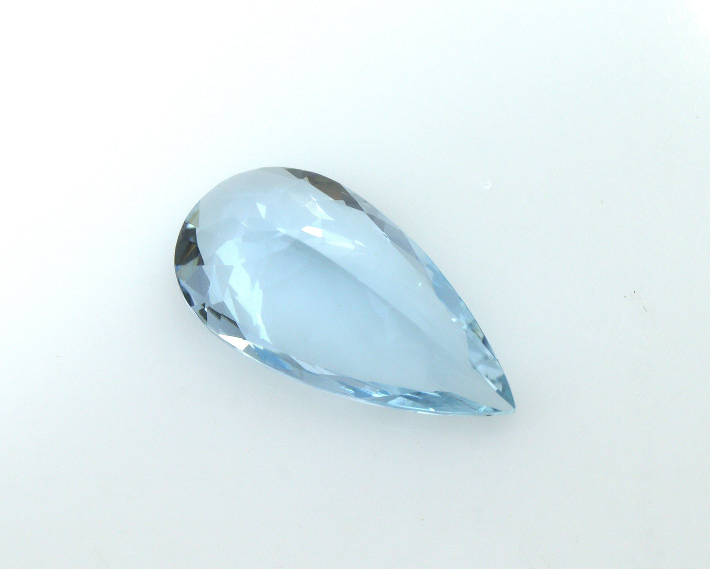 3.3 Cts AAA Natural AQUAMARINE Pear 15.5x8.1 mm, For Pear Shape Engagement Ring, Loose Aquamarine Gemstones