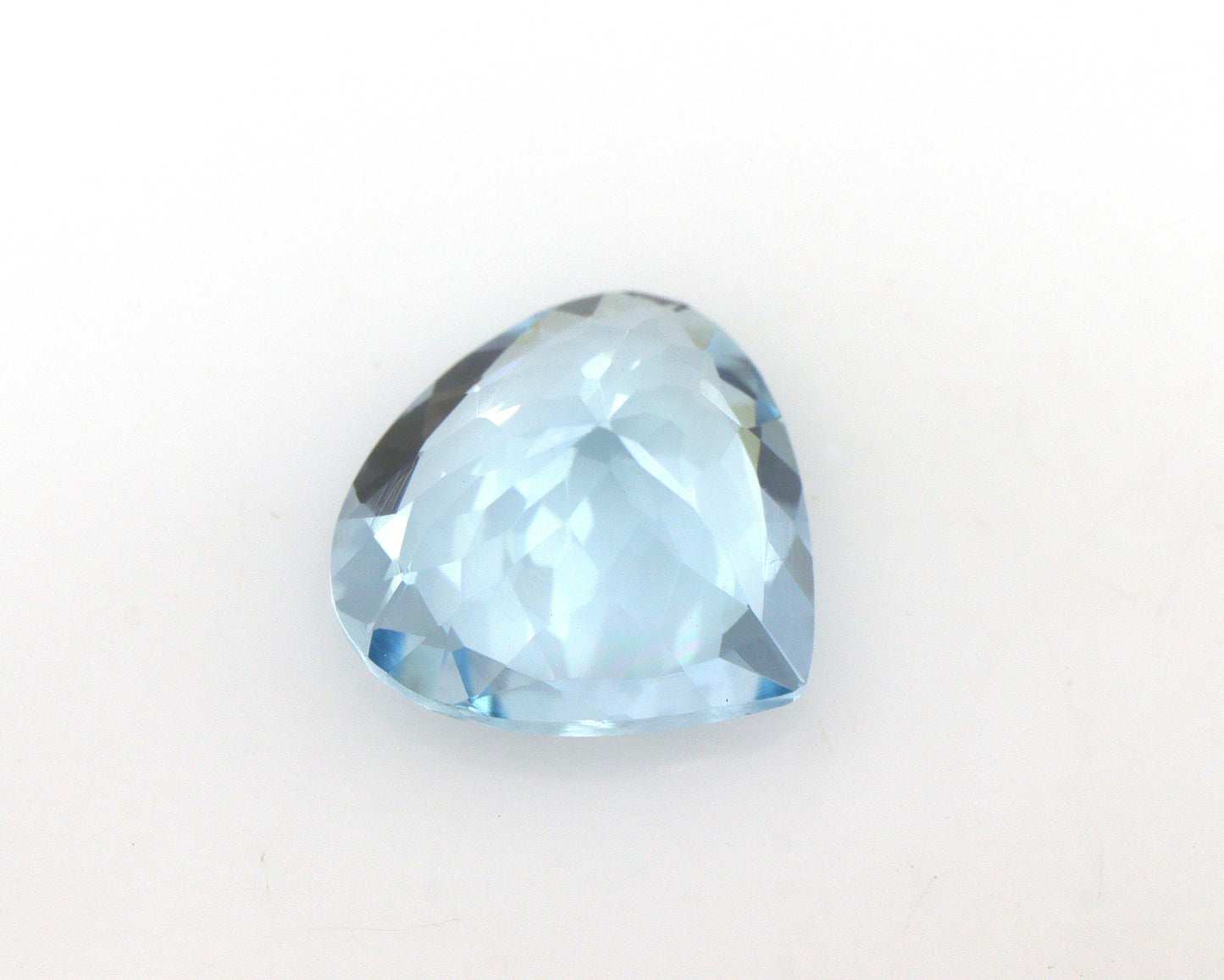 2 Ct Aquamarine Heart Cut 9x8.8 mm | AAA Natural Blue Gemstone | March Birthstone | Loose Aquamarine for Ring, Pendant, Necklace
