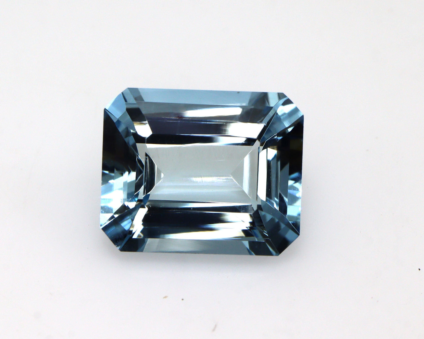 2.9 Ct AAA+ Aquamarine Emerald Cut 10x8 mm | Natural Blue Gemstone for Solitaire Ring, Wedding Ring, TOP GRADE!