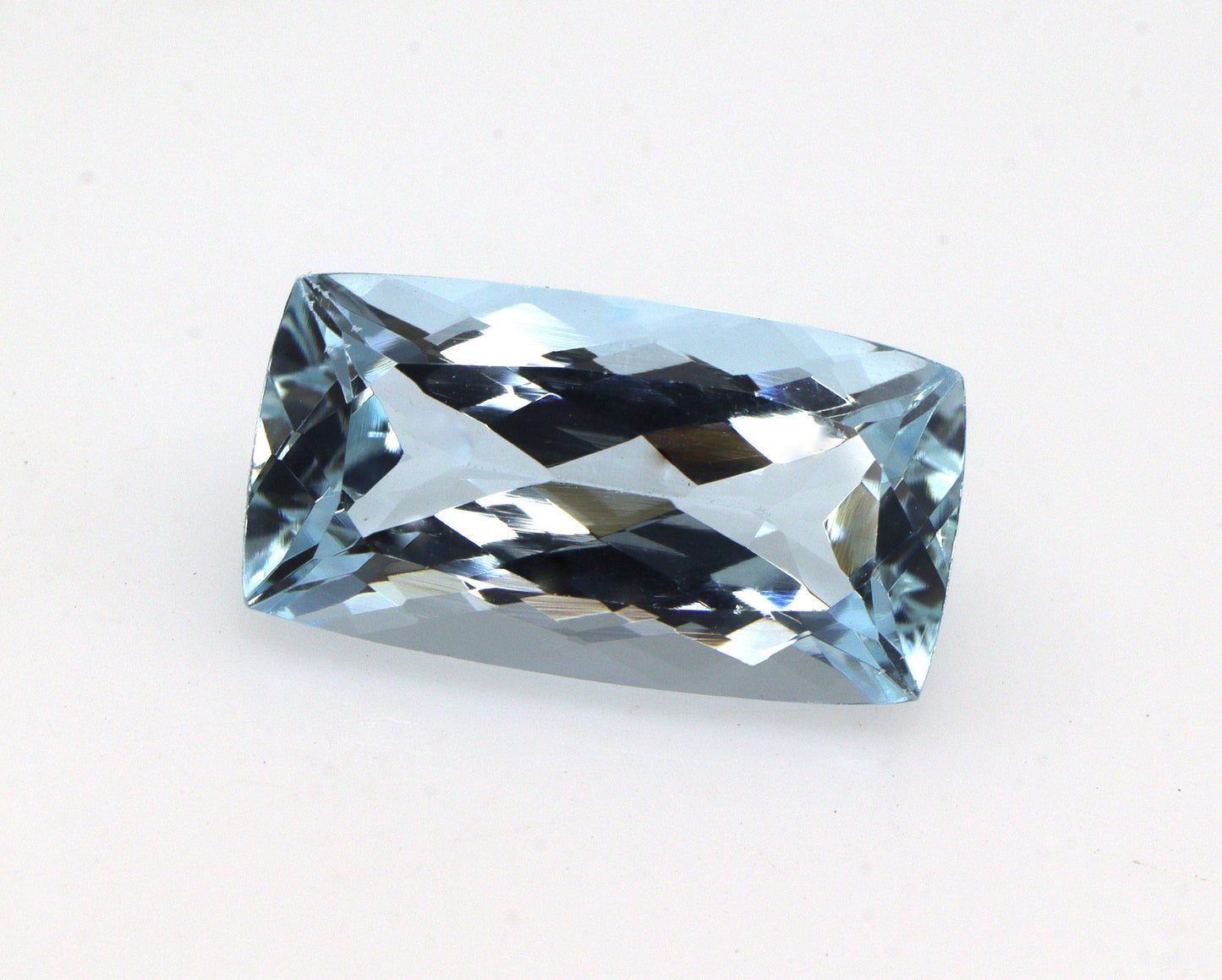 3.1 Ct AAA Aquamarine Cushion Cut, Fine Quality Natural Blue Gemstone, Long Cushion Aquamarine, Aquamarine Necklace Gem