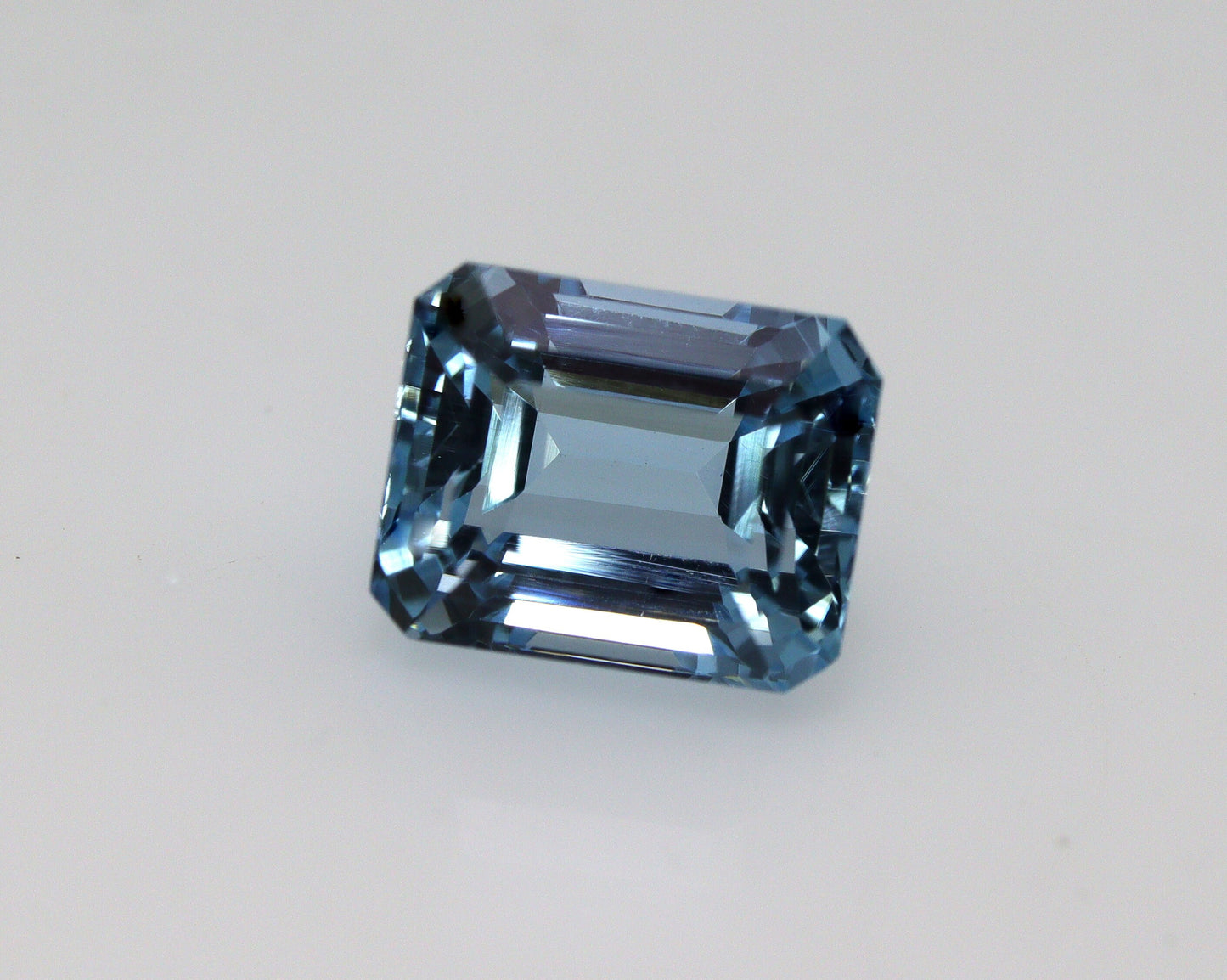 ULTRA FINE! 1.74 Ct Natural Aquamarine Emerald Cut | Deep Blue Gemstone | March Birthstone | 7.3x5.8 mm Loose Gem | Engagement Ring Stone