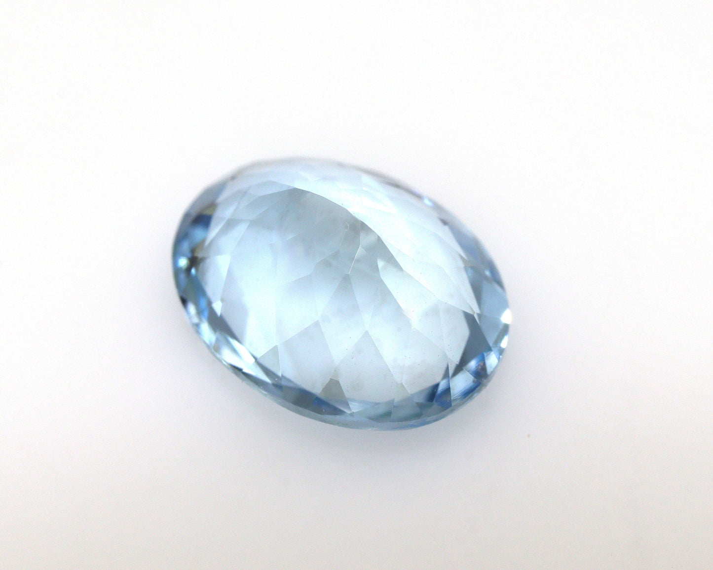 2.93 Ct AAA+ Natural Dark Blue Aquamarine Oval Cut – Top Grade March Birthstone Gemstone for Ring or Pendant