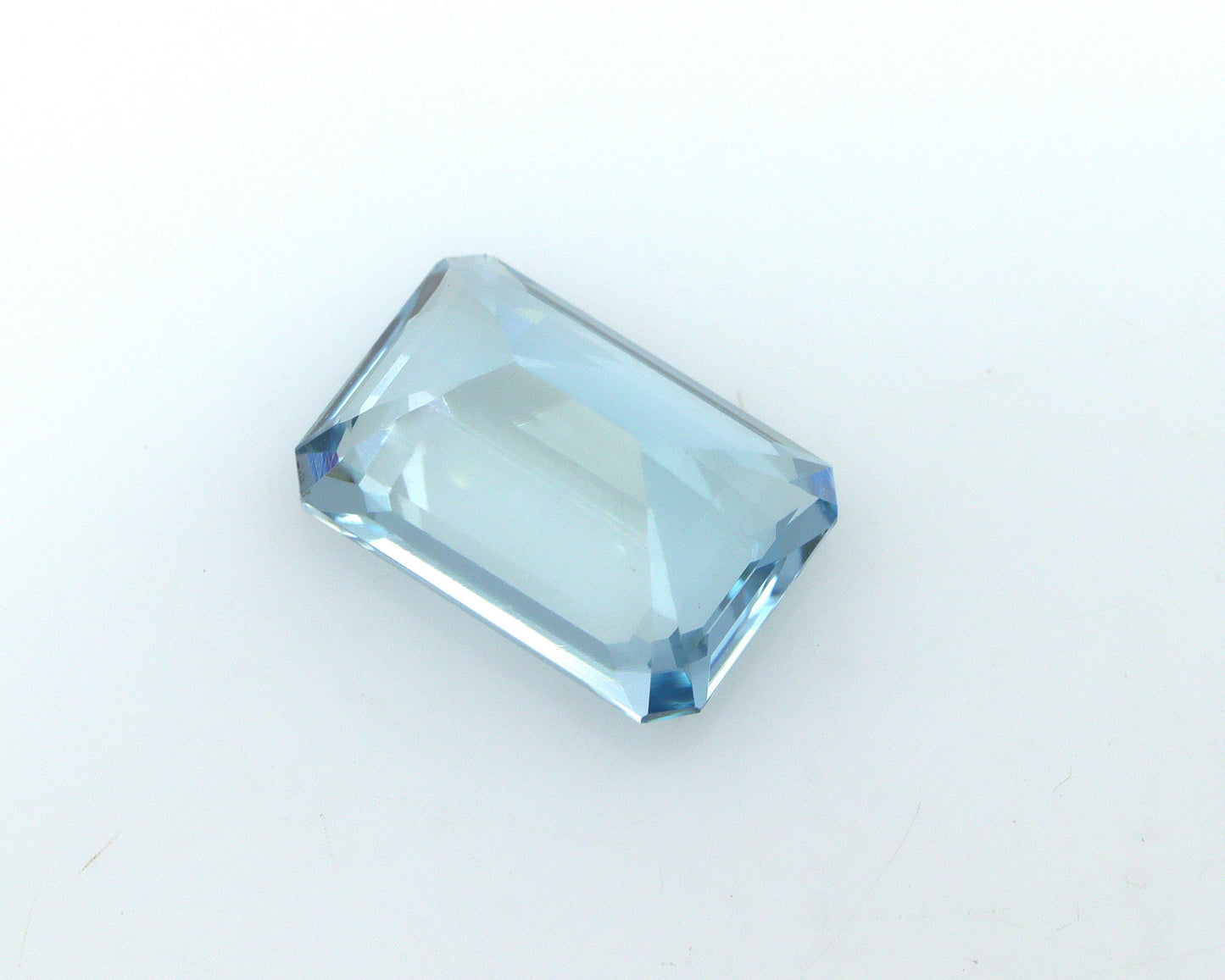 AAA Natural Aquamarine 2.1 Ct Emerald Cut | Blue Aquamarine Loose Gemstone | March Birthstone | Aquamarine Ring Stone | Jewelry Making
