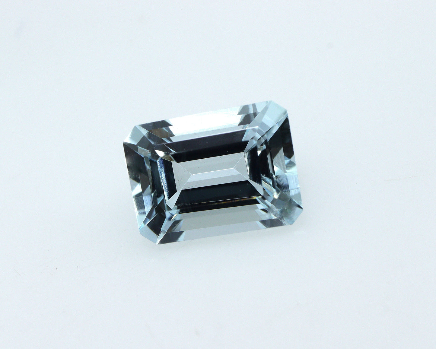 AAA 1.67 Ct Natural Aquamarine Emerald Cut, 8.3x6 mm Light Blue Octagon Gemstone, Aquamarine Ring Stone, March Birthstone Pendant
