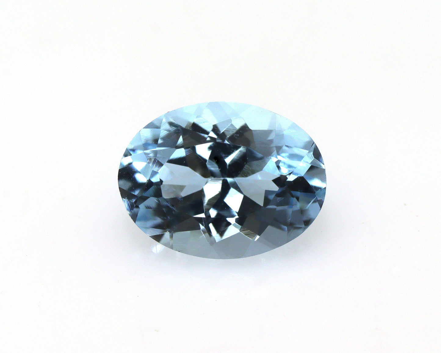 1.48 Ct Oval Aquamarine 8.6x6.5 mm | AAA+ Dark Blue Gemstone | March Birthstone | Loose Aquamarine for Ring, Pendant, Fine Jewelry