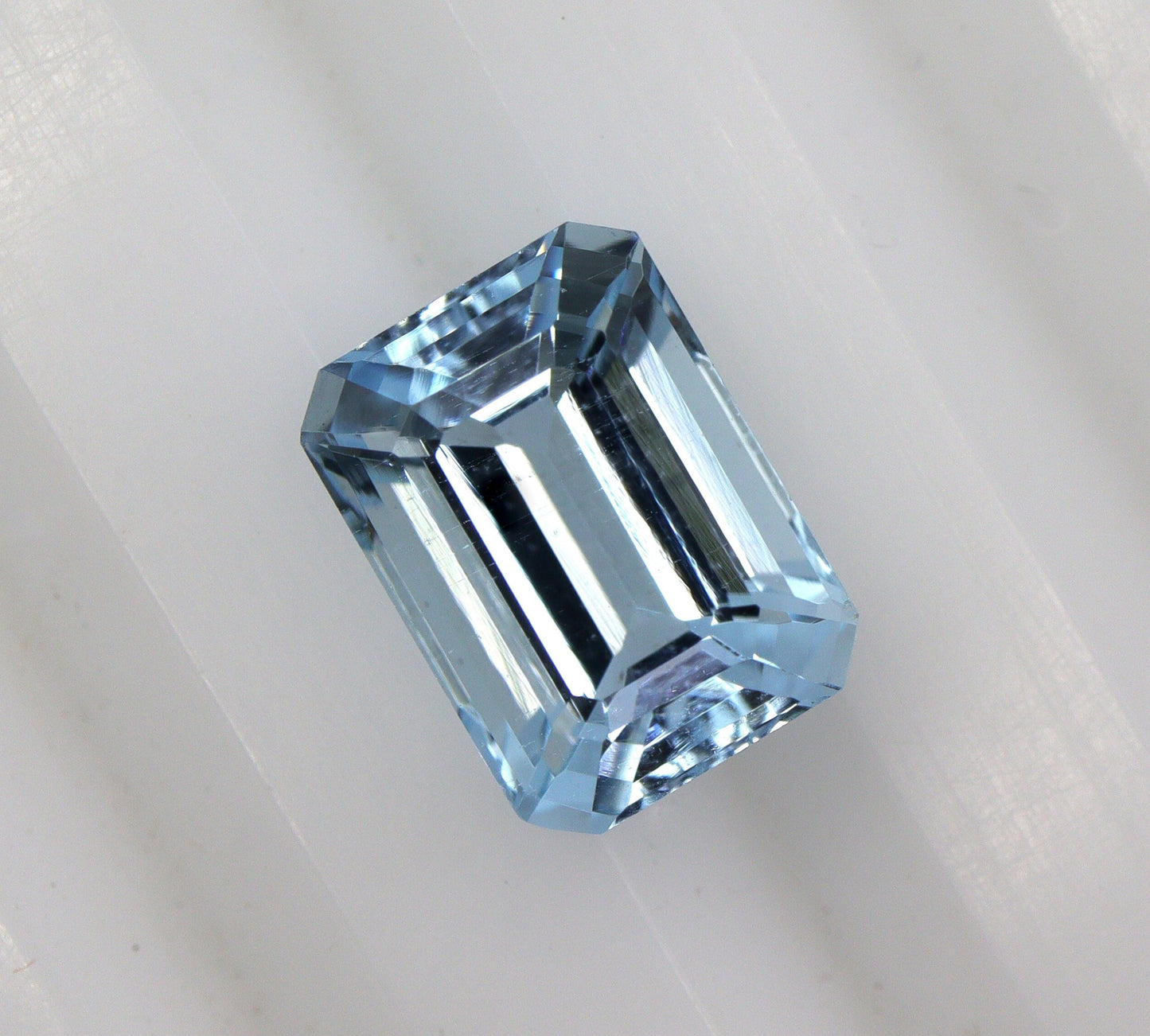 1.98 Ct Emerald Cut Aquamarine | AAA Natural Loose Gemstone | March Birthstone | Aquamarine for Engagement Ring or Custom Jewelry