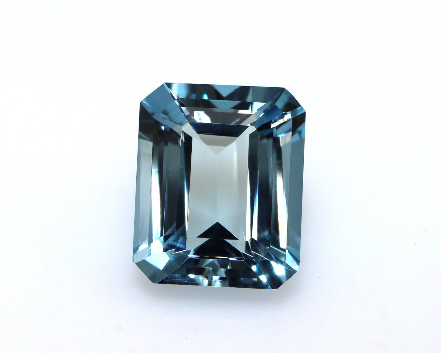 2.9 Ct AAA+ Aquamarine Emerald Cut 10x8 mm | Natural Blue Gemstone for Solitaire Ring, Wedding Ring, TOP GRADE!