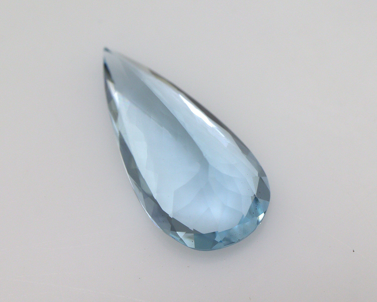 Sparkling! AAA Natural AQUAMARINE Pear, Fine Cut Grade, For Pear Ring, Halo Necklace, Pear Cut Pendant, Drop Pendant, Wedding Ring, Promise