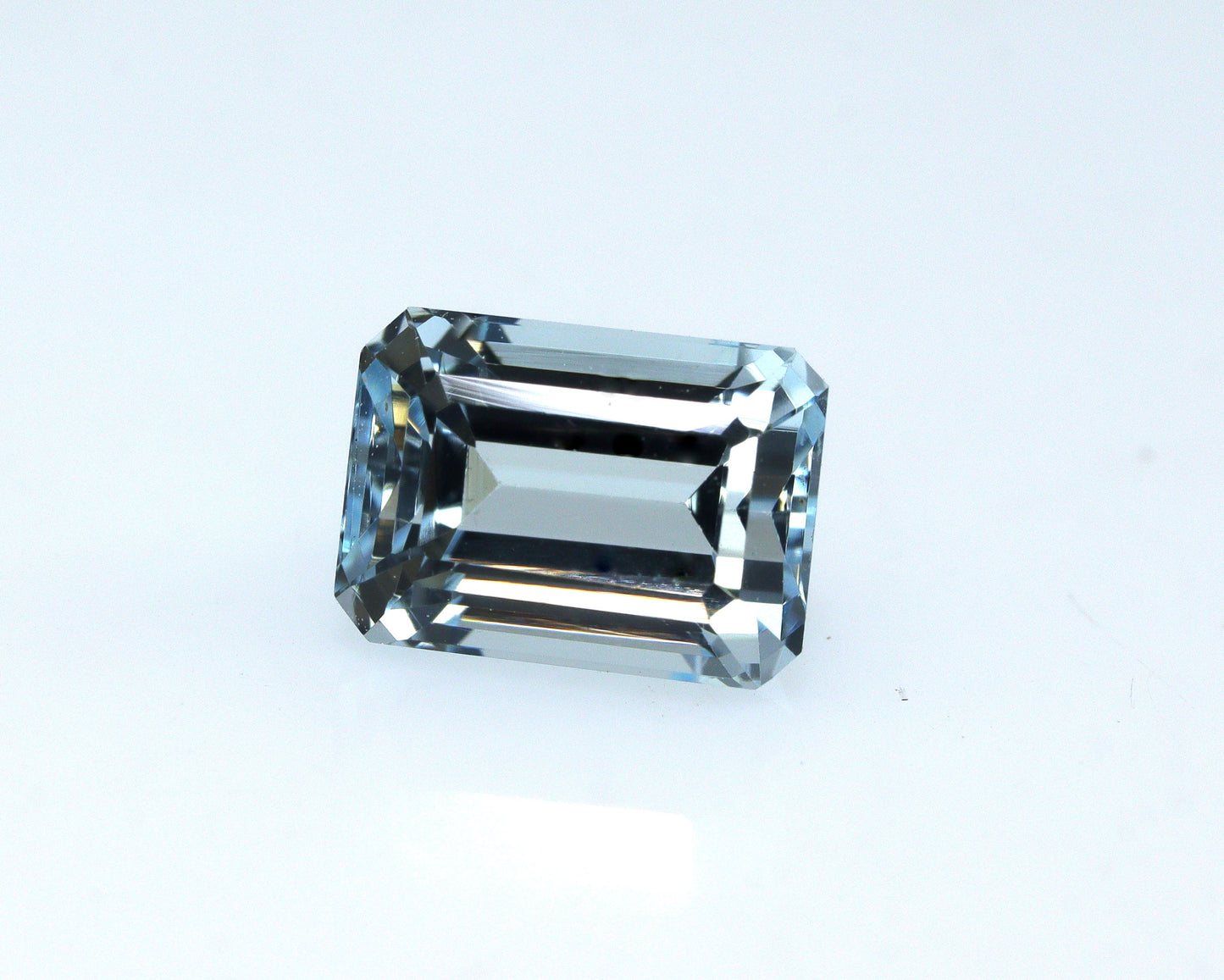 AAA 1.3 Ct Natural Aquamarine Emerald Cut, 7x5 mm Light Blue Octagon Gemstone, Aquamarine Ring Stone, March Birthstone Jewelry