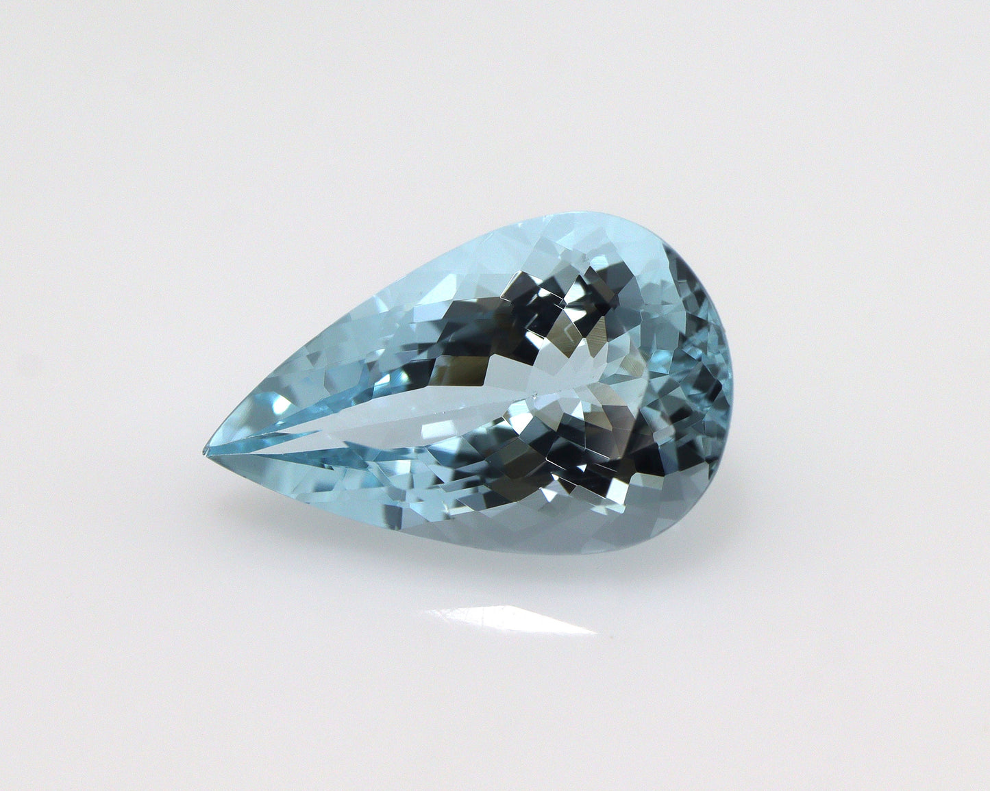 4.2 Ct AAA+ Natural Aquamarine Pear Cut Gemstone | Pure Blue Aquamarine | March Birthstone | Top Grade Stone for Ring or Pendant