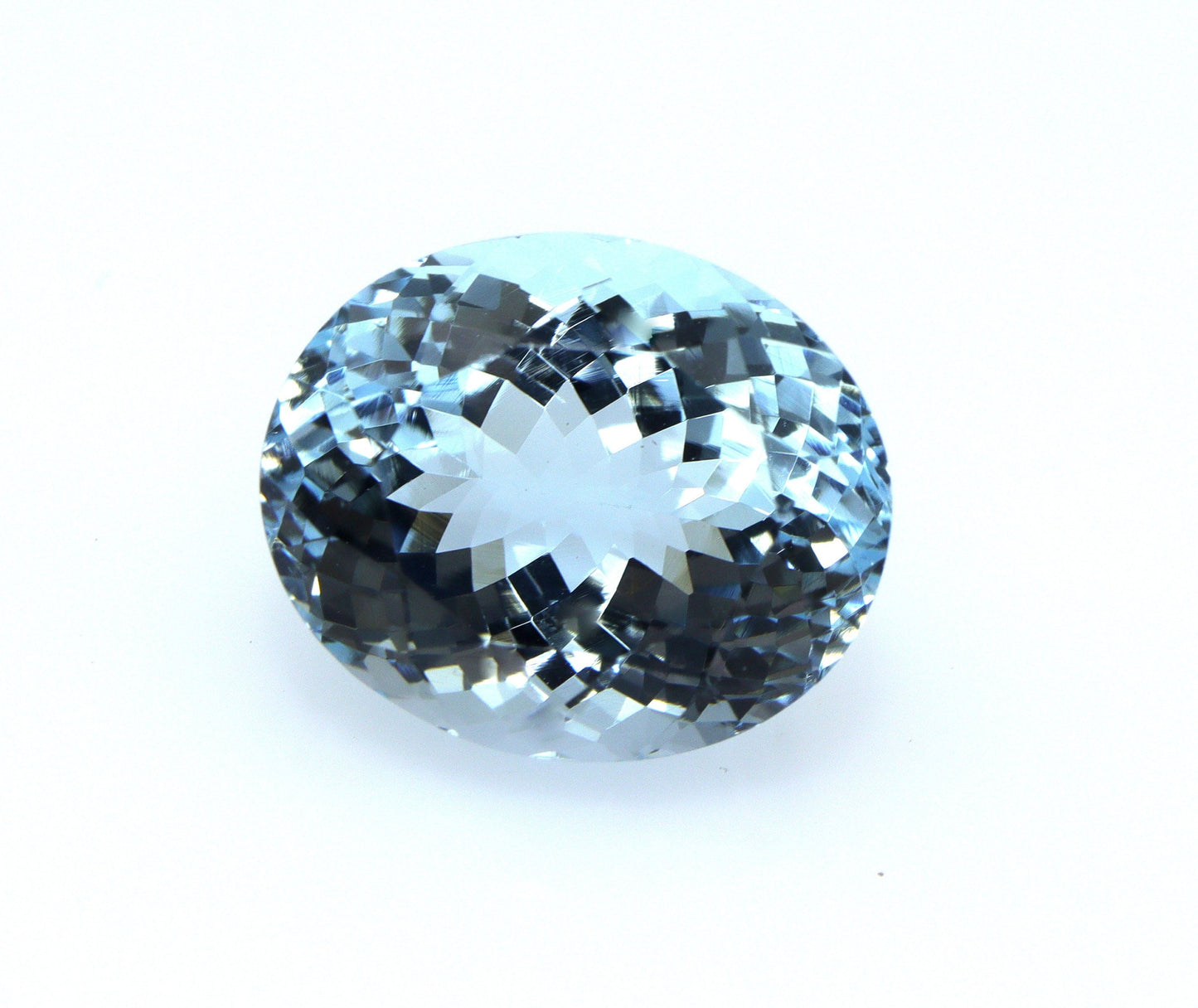 HIGH QUALITY! 5.4 Ct AAA+ Natural Aquamarine Oval, Medium-Dark Blue Loose Gemstone, Oval Cut Engagement Ring Stone