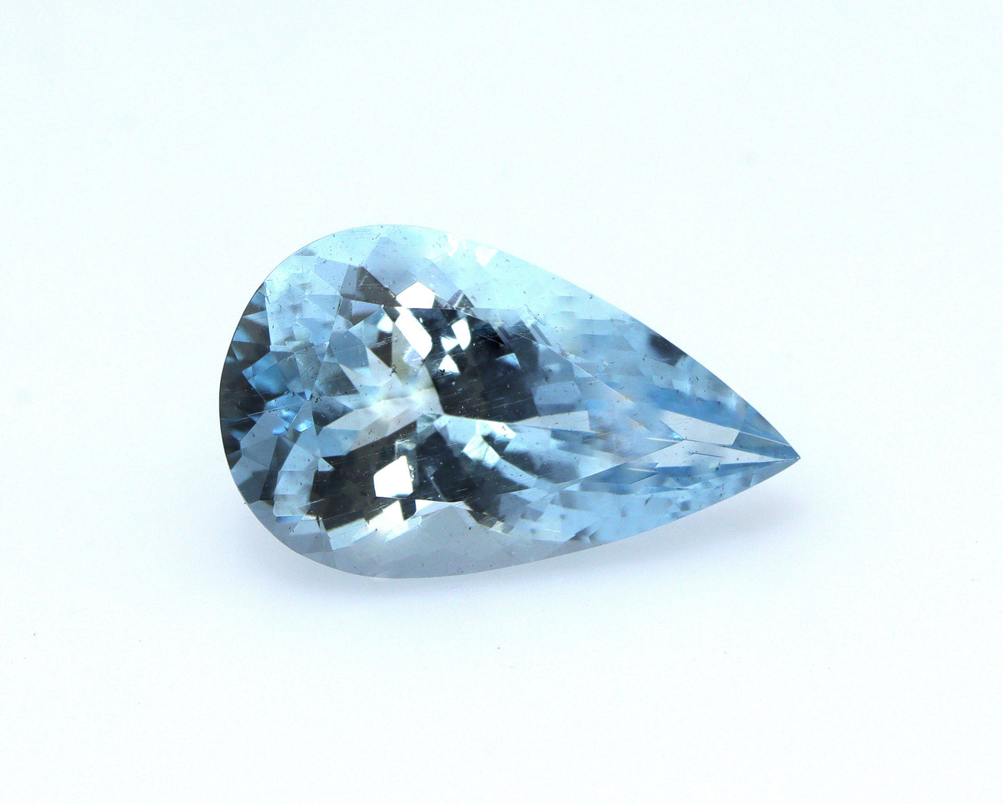 4.9 Cts AAA Real Aquamarine – Pear Shape |  Medium Blue Aquamarine  | Perfect for Rings, Pendants & Drop Necklaces, Fine Jewelry Stone