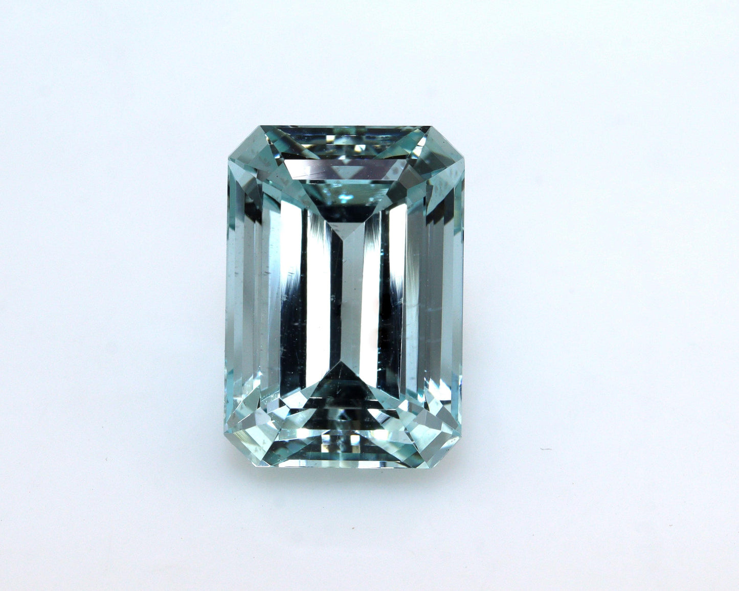11 Ct Natural Aquamarine Emerald Cut, 15.5×10.7 mm Unheated, Real Large Emerald Cut Aquamarine for Engagement Ring | Medium Blue Eye Clean