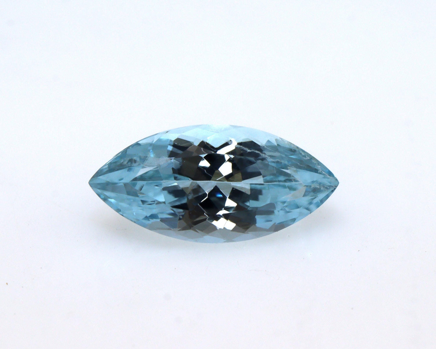 2.3 Ct AAA Aquamarine Marquise, medium blue, eye clean. Perfect for engagement rings, pendants & March Birthstone Jewelry
