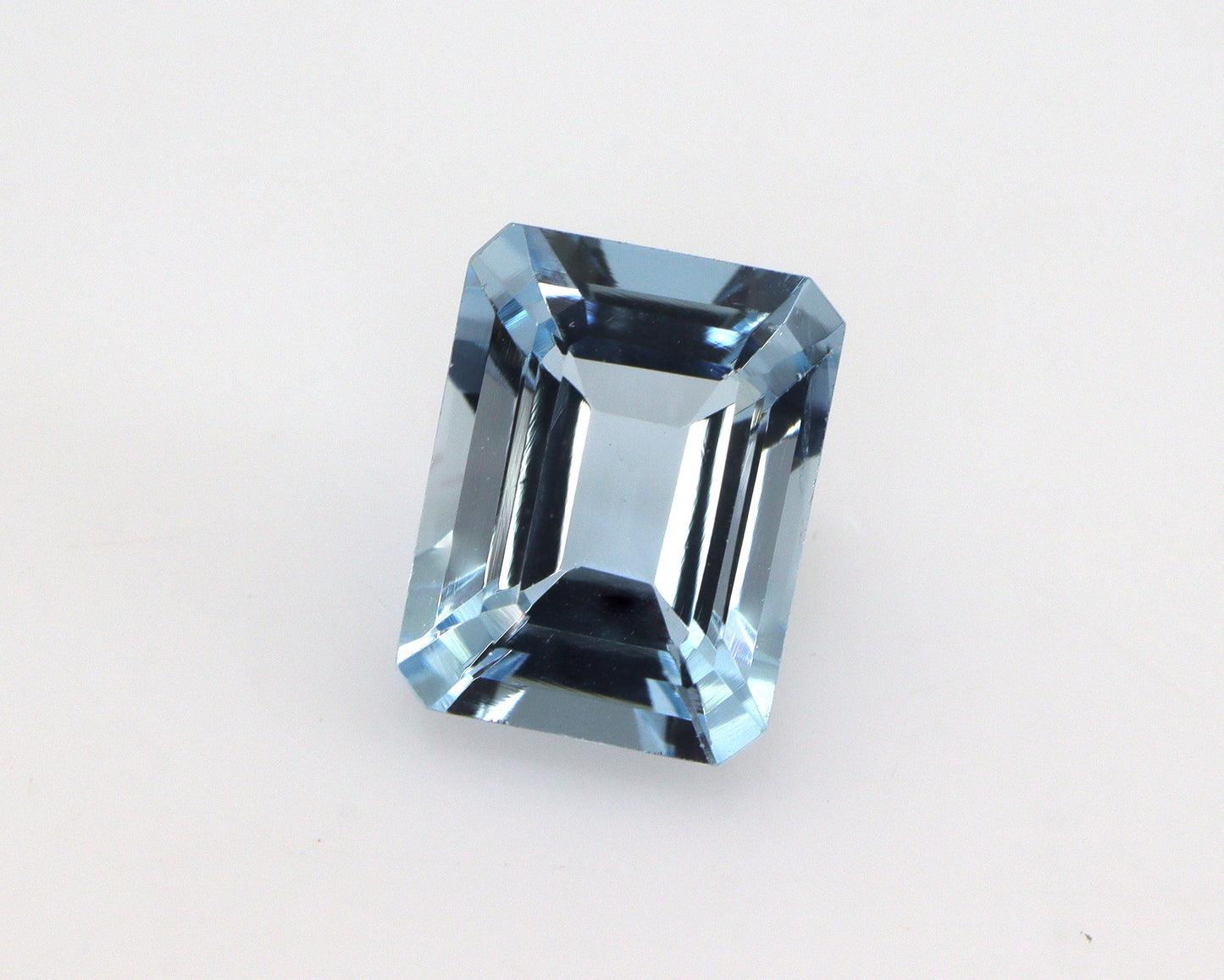 AAA 1.8 Ct Natural Aquamarine Emerald Cut, 8.5x6.6 mm Medium Blue Octagon Gemstone, Aquamarine Ring Stone, March Birthstone Jewelry