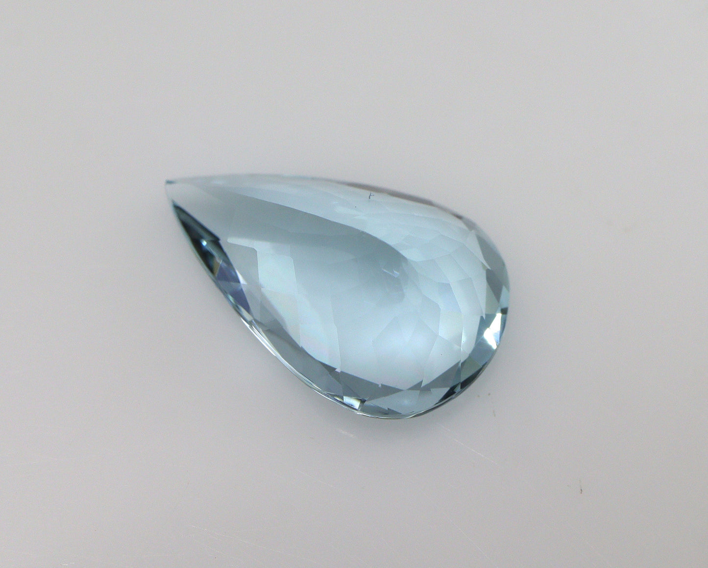 4.2 Ct AAA+ Natural Aquamarine Pear Cut Gemstone | Pure Blue Aquamarine | March Birthstone | Top Grade Stone for Ring or Pendant