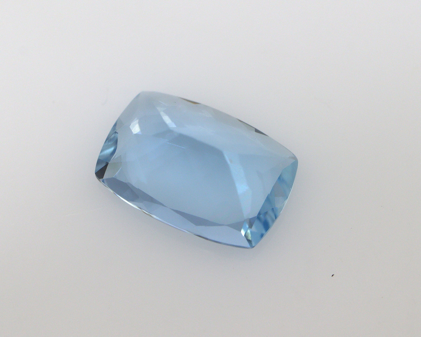 Dark Blue AAA Aquamarine Cushion Cut 1.4 Ct | Engagement Ring Gem | Medium to Dark Blue | Eye Clean | Cushion Necklace Gem, 9.3x6.3 mm